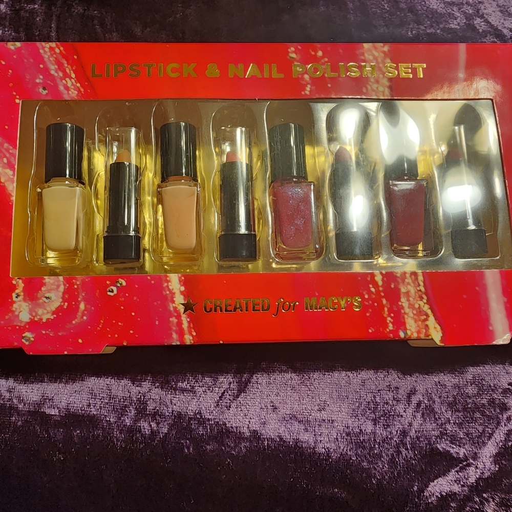 Lipstick and Polish set